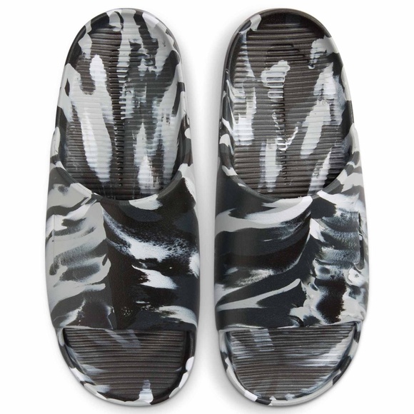 Nike Calm SE Marble Black/Black FV5637-001 Men\'s Water-Friendly Foam Slides main image 4
